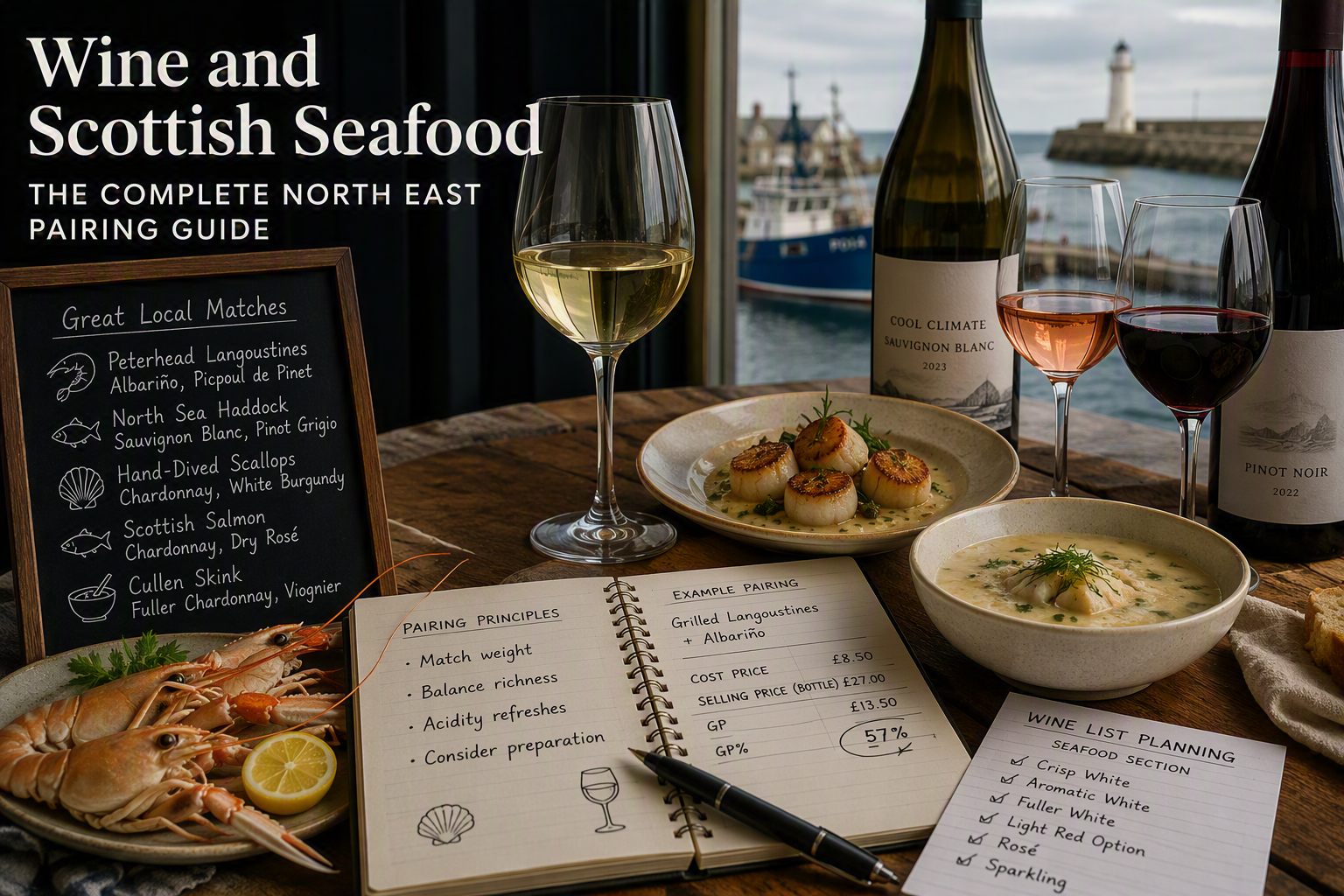 Wine and Scottish Seafood: The Complete North East Pairing Guide
