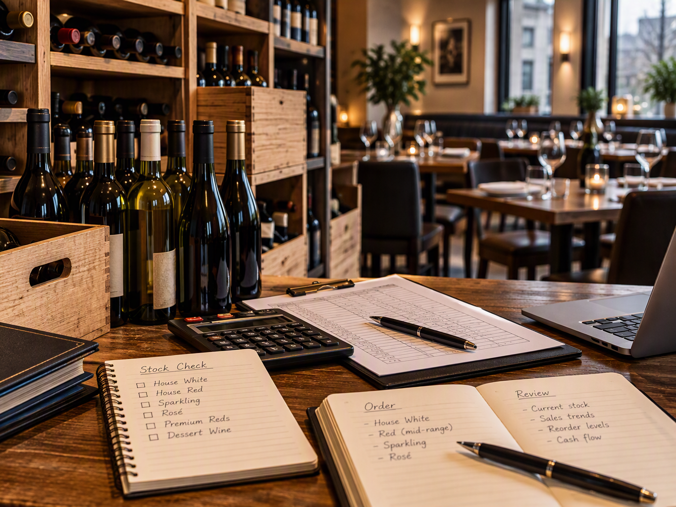 How Much Wine Does a 60-Cover Restaurant Need? Stock Without Tying Up Cash